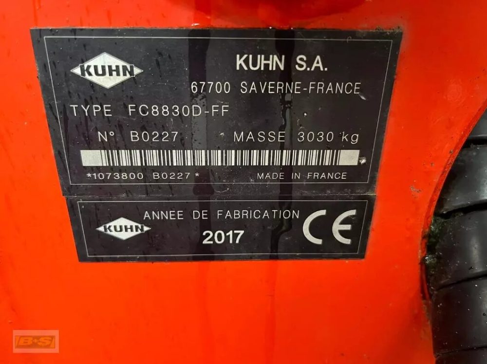 kuhn fc 8830 d ff 08